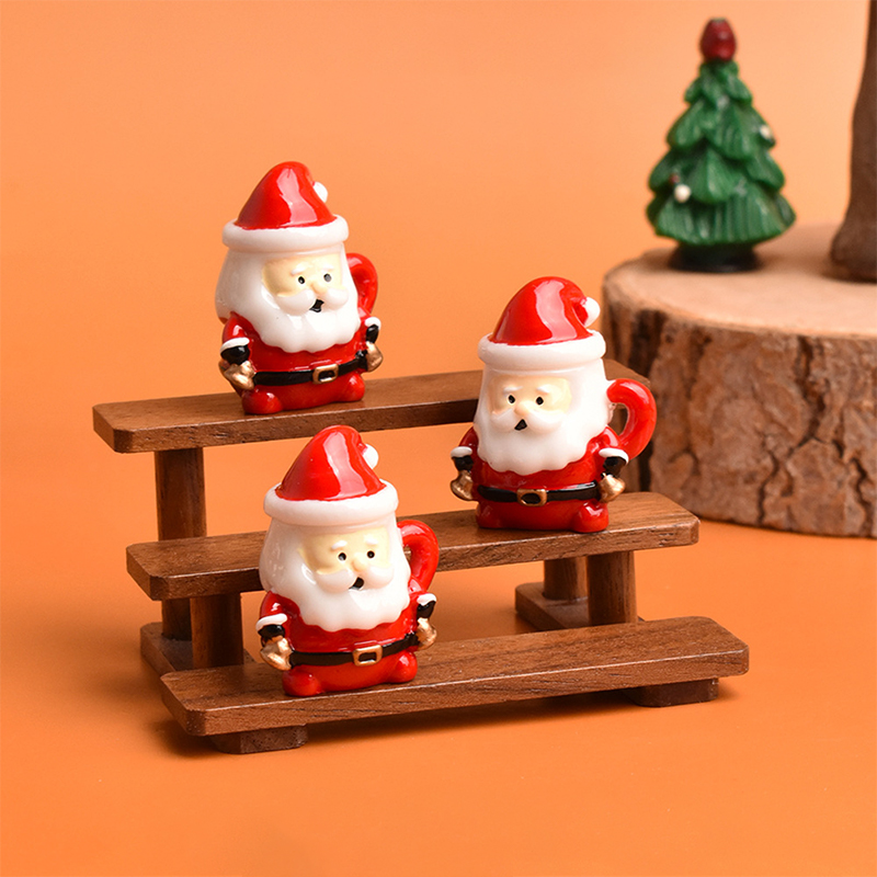 Mini Santa Teacup Ornament - R - Resin Craft Supplies incelemesi ve fiyatı