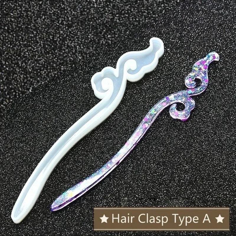 New Transparent Hairpin Silico - Resin Craft Supplies incelemesi ve fiyatı