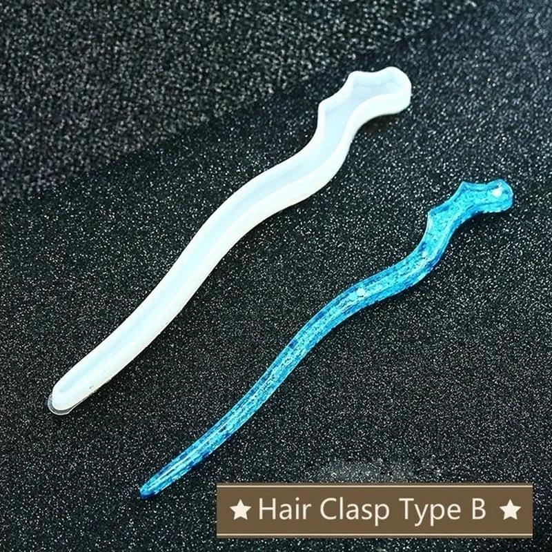 New Transparent Hairpin Silico - Resin Craft Supplies incelemesi ve fiyatı