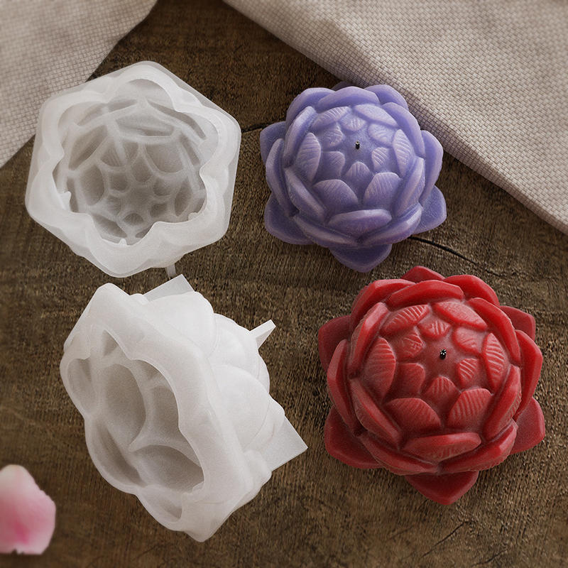 1PC Lotus Flower Candle Mold S - Resin Craft Ideas incelemesi ve fiyatı