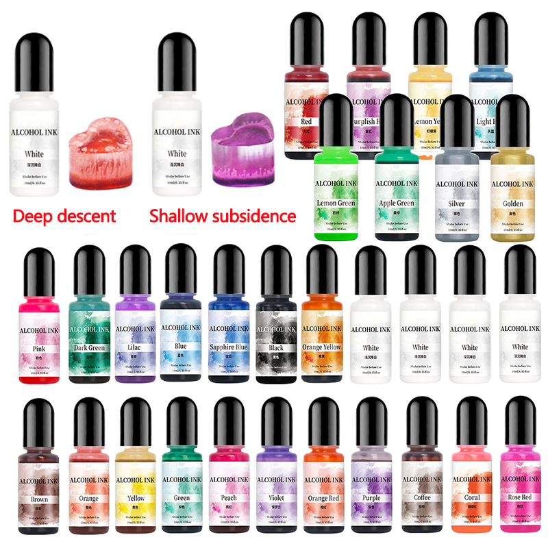 10ml Colorant Dye For DIY Epox - Resin Dye Alcohol incelemesi ve fiyatı