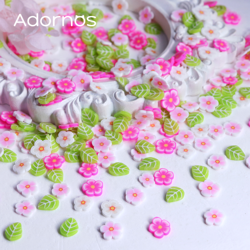 10g Pink Flowers Polymer Clay  - Flower Preservation Resin incelemesi ve fiyatı