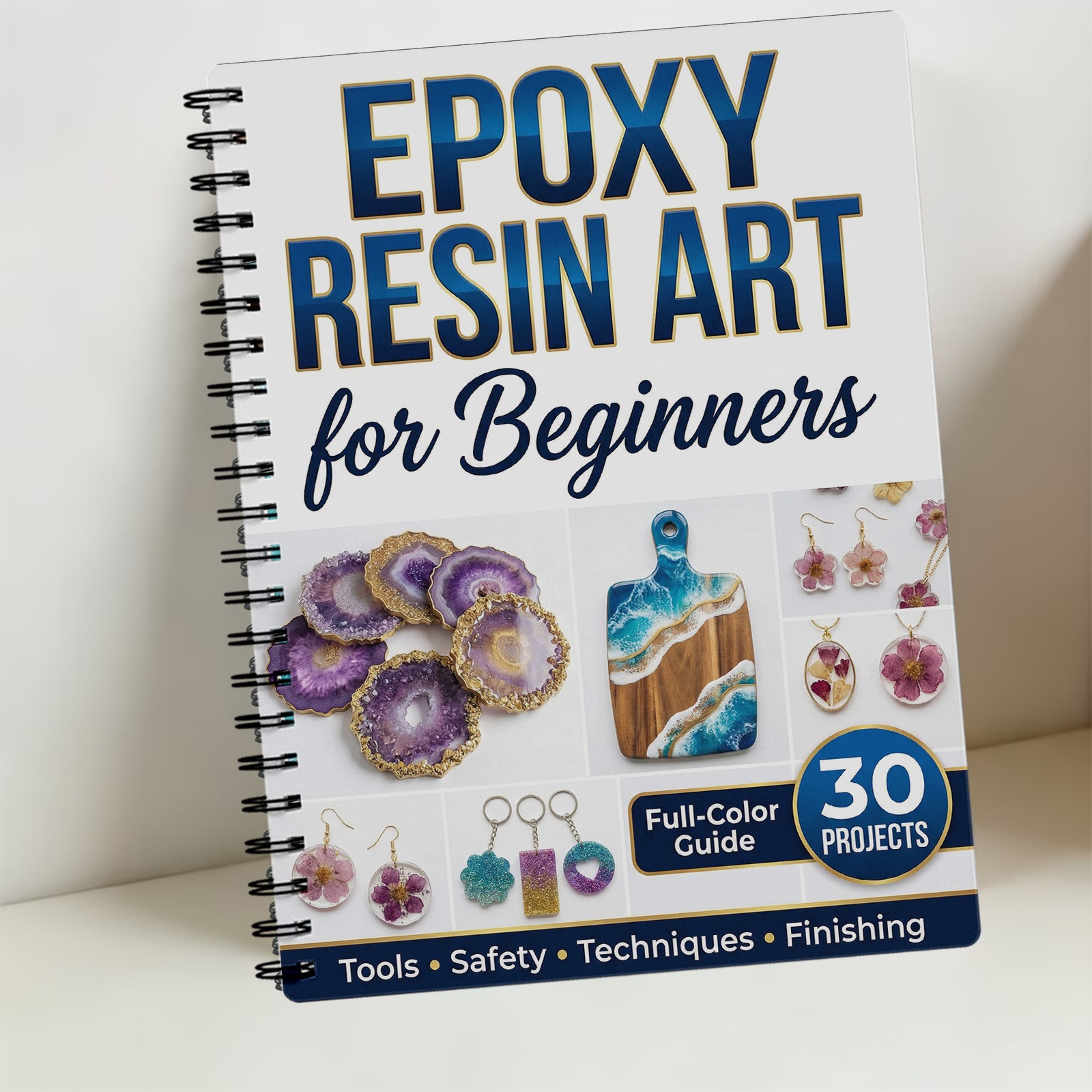 Epoxy Resin Art Book Guide Lea - Resin Craft For Beginners incelemesi ve fiyatı