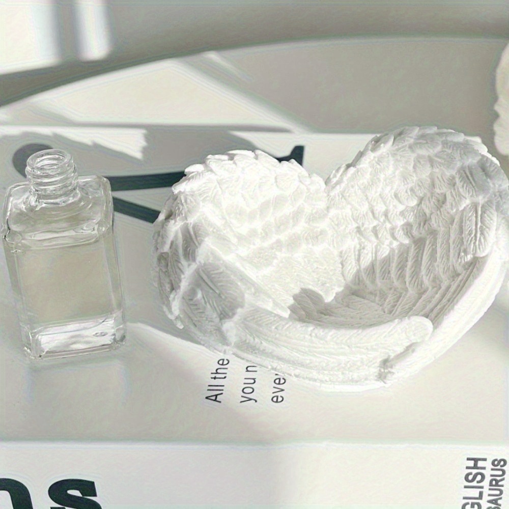 1pc Angel Wing Heart Silicone  - Resin Craft Ideas incelemesi ve fiyatı