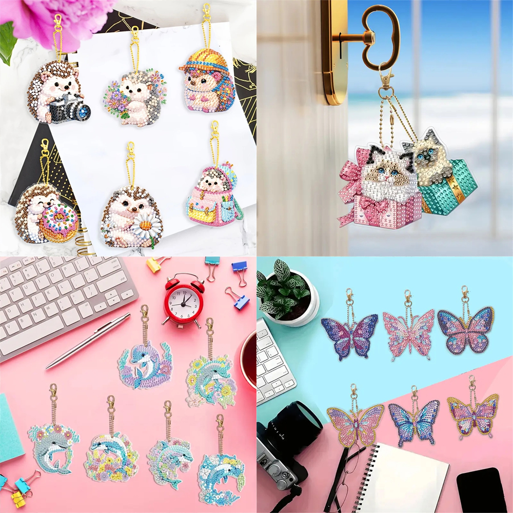 DIY Diamond Painting Keychains - Resin Craft For Beginners incelemesi ve fiyatı