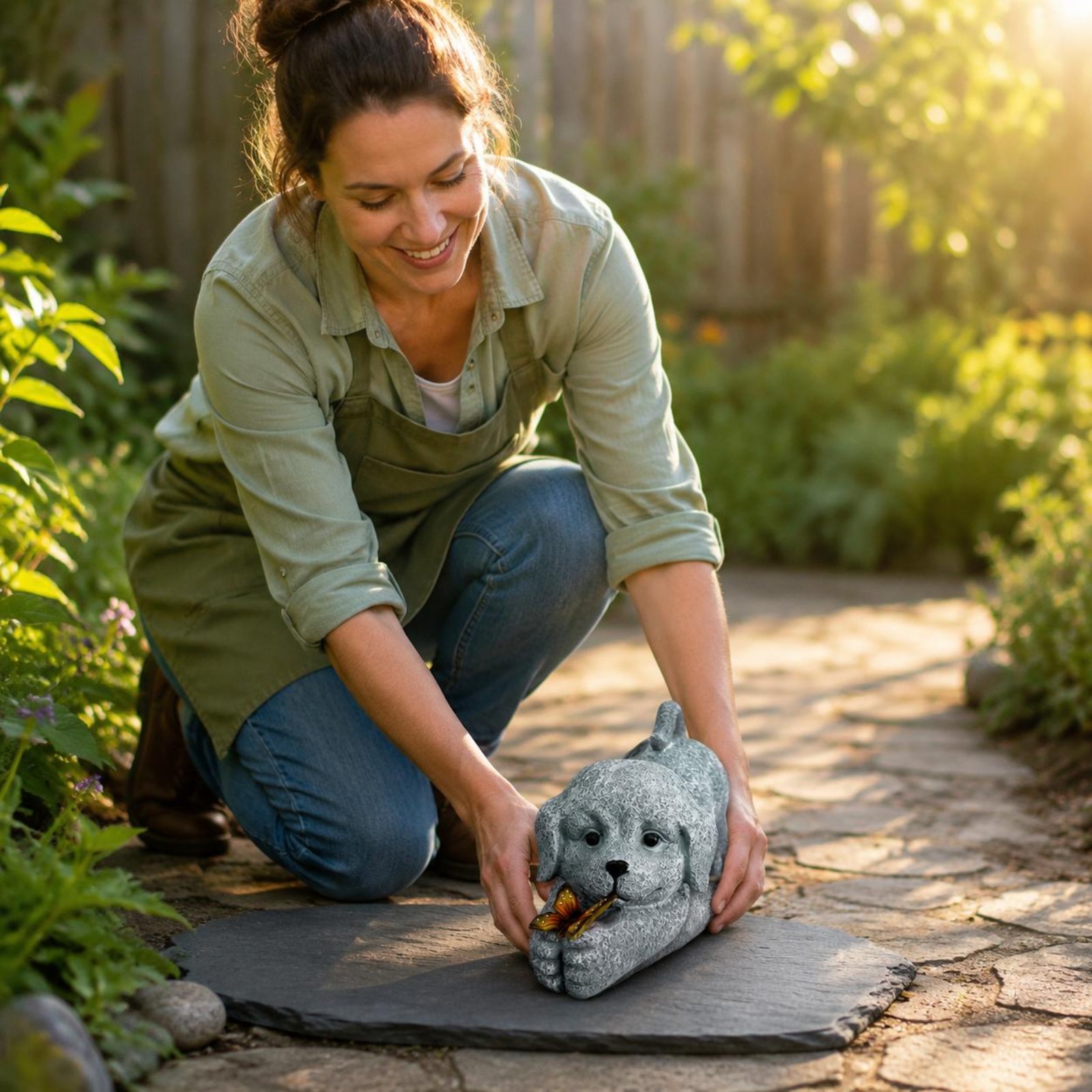 Solar Dog Statue Resin Craft S - Resin Crafts incelemesi ve fiyatı