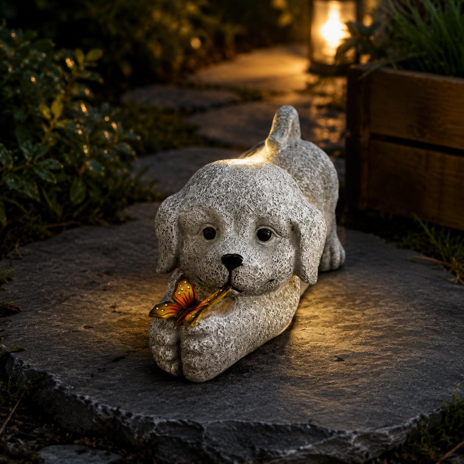 Solar Dog Statue Resin Craft S - Resin Crafts incelemesi ve fiyatı