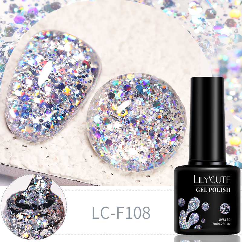 LILYCUTE 7ml 6Pcs/Set Glitter  - Resin Glitter Pack incelemesi ve fiyatı