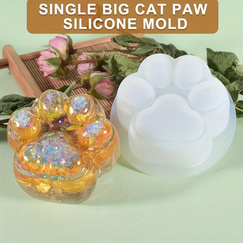 1 Large Cat Paw Silicone Mold， - Resin Craft Ideas incelemesi ve fiyatı