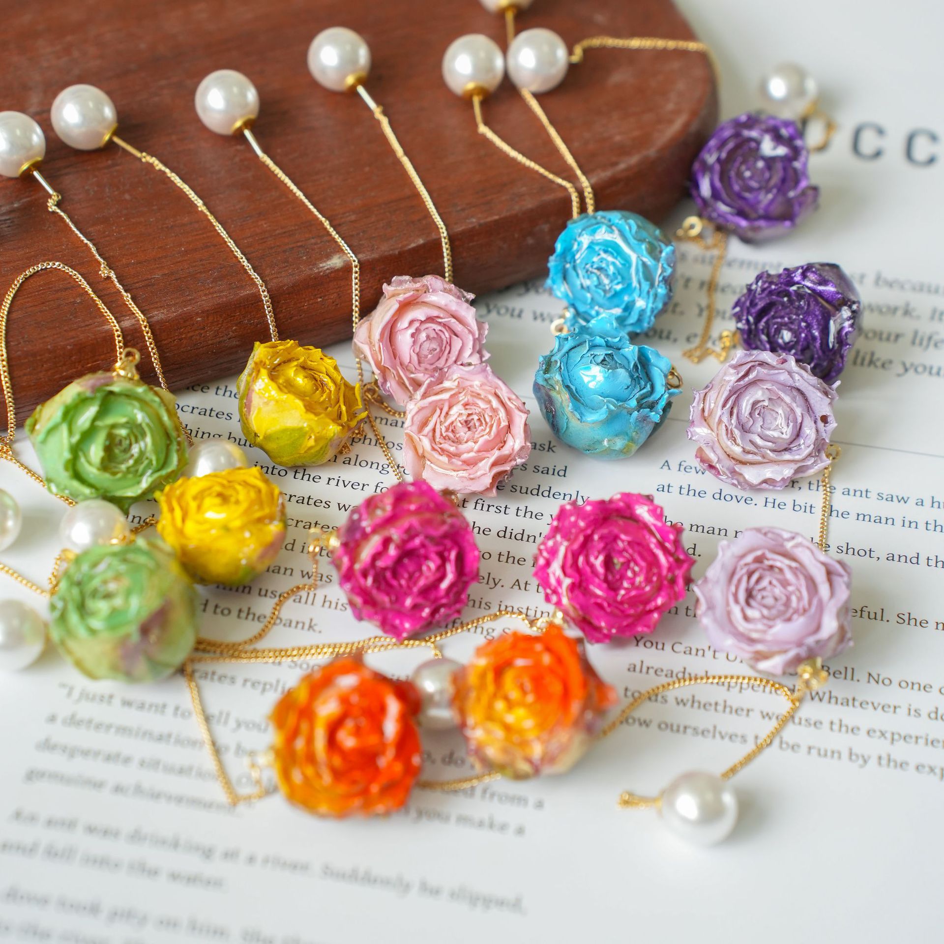 Preserved Rose Flower Series E - Flower Preservation Resin incelemesi ve fiyatı