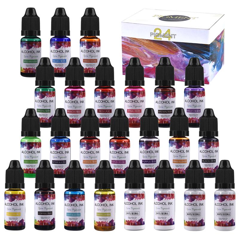 1 Set Epoxy Resin Pigment Kit  - Resin Dye Alcohol incelemesi ve fiyatı