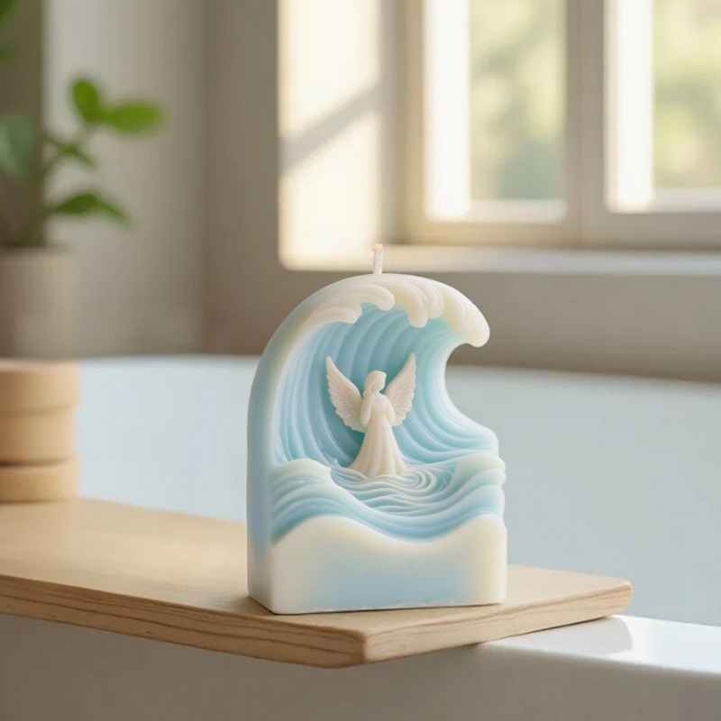 2pcs Wave Angel Silicone Mold  - Resin Ocean Wave Mold incelemesi ve fiyatı